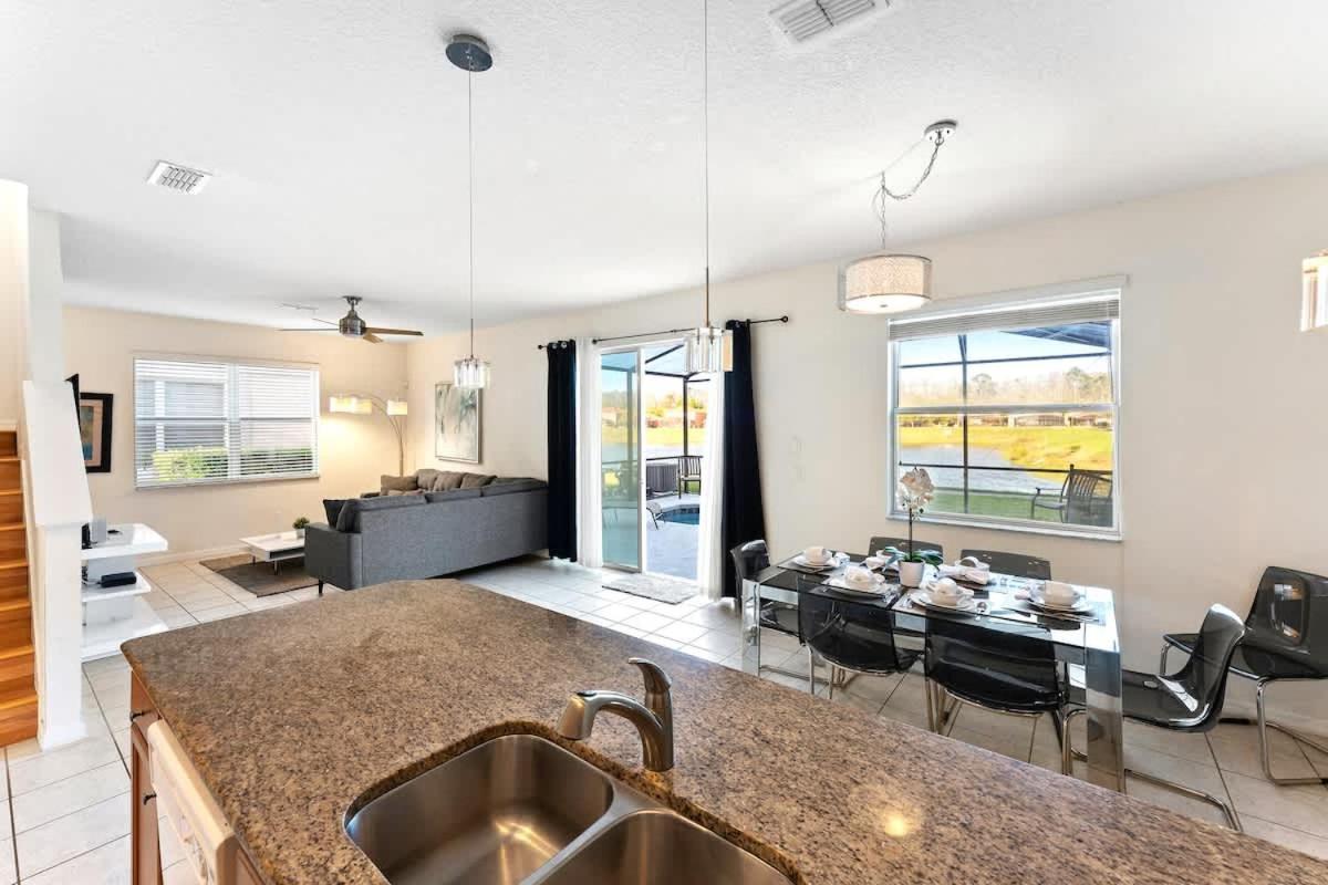 4Br Townhome With Lake View - Bl481 Kissimmee Exterior foto